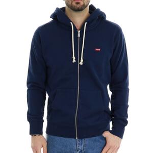 FELPA NEW ORIGINAL ZIP LEVI'S BLU